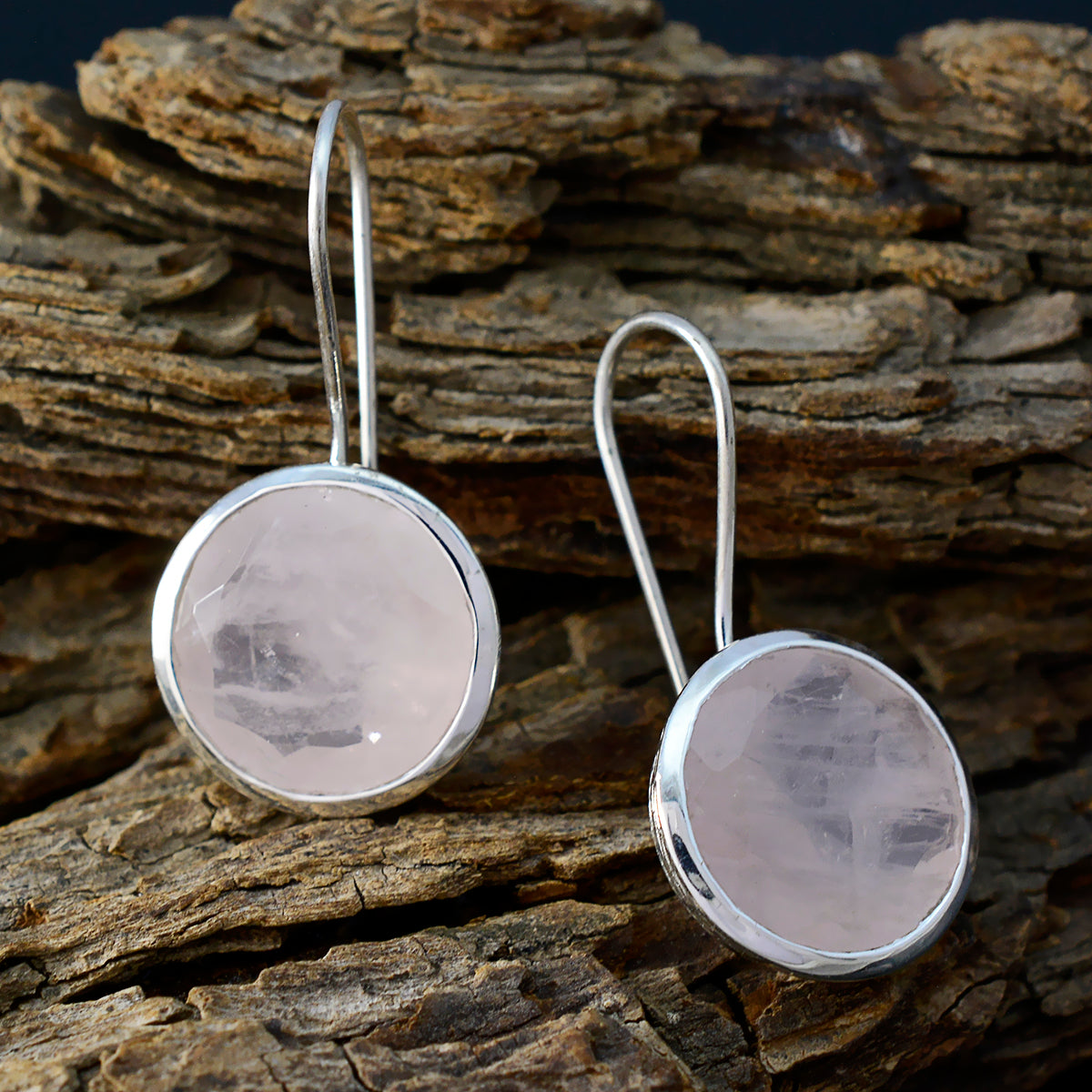 Penelope Pink Eye catching Solitaire Dangle Earring