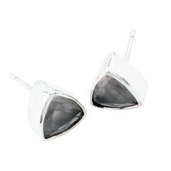 Savannah Pink Elegant Solitaire Stud Earring