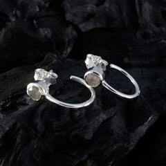 Josephine Pink Delicate Solitaire Stud Earring