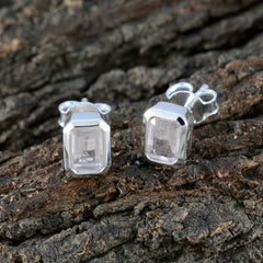 Micaela Pink Elegant Solitaire Stud Earring