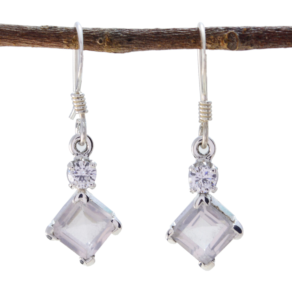 Yan Pink Delicate multiple Dangle Earring