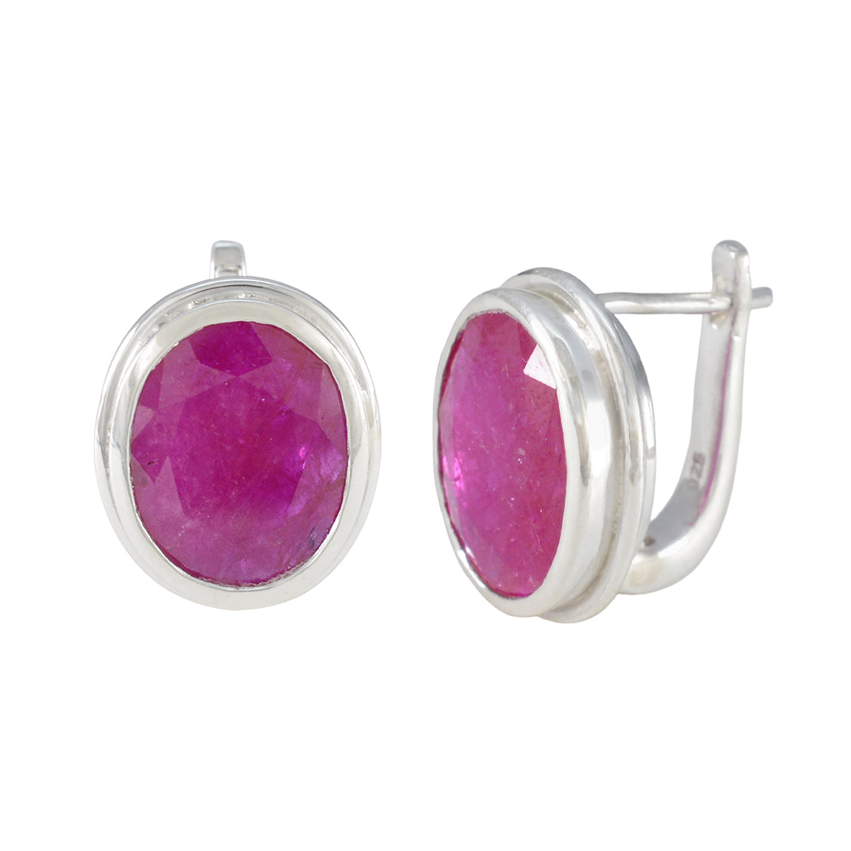 Wen Red Dainty Solitaire Stud Earring