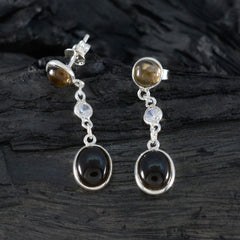 Yasmin Brown Delicate multiple Stud Earring