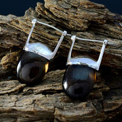 Zoey Brown Essential Solitaire Dangle Earring