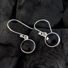 Ha eun Brown Elegant multiple Dangle Earring