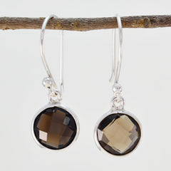 Ha eun Brown Elegant multiple Dangle Earring