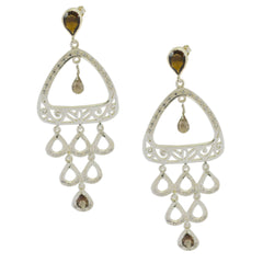 Maria Brown Chunky multiple Dangle Earring