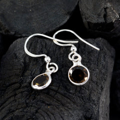 Jiwoo Brown Elegant multiple Dangle Earring