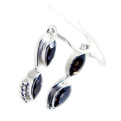 Ha eun Brown Dainty multiple Dangle Earring