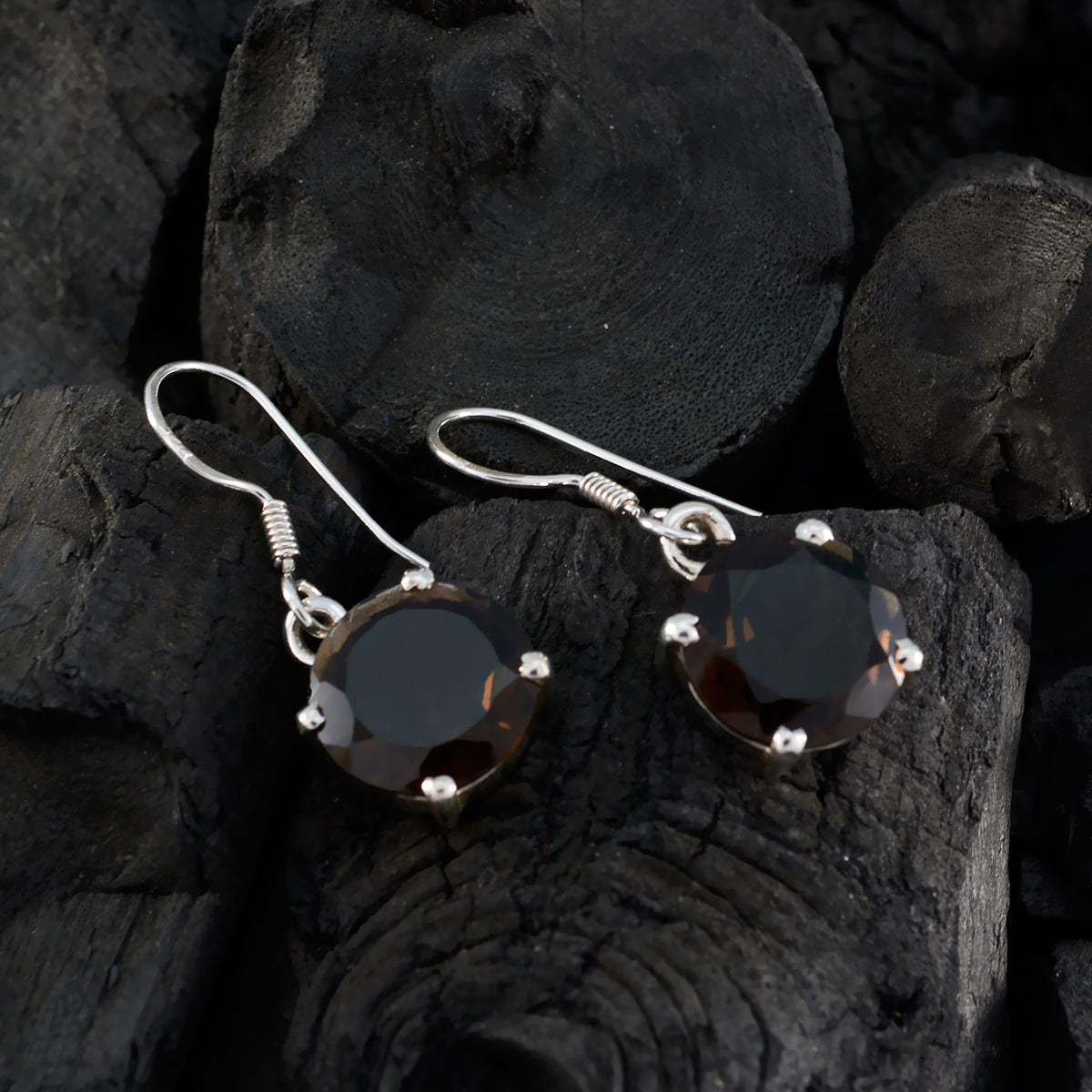Seo yeon Brown Featherlight multiple Dangle Earring