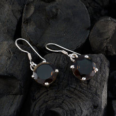 Seo yeon Brown Featherlight multiple Dangle Earring