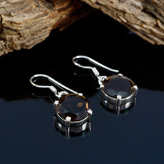 Seo yeon Brown Featherlight multiple Dangle Earring