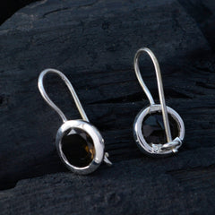 Charlotte Brown Delicate Solitaire Dangle Earring
