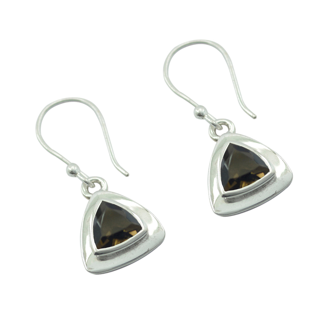 Xiu Brown Featherlight Solitaire Dangle Earring