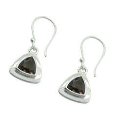 Xiu Brown Featherlight Solitaire Dangle Earring