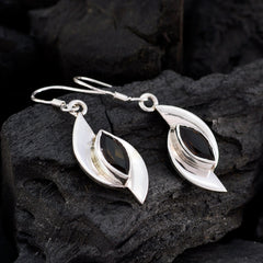 Yan Brown Dainty Solitaire Dangle Earring