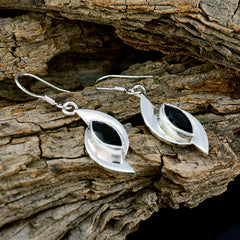 Yan Brown Dainty Solitaire Dangle Earring