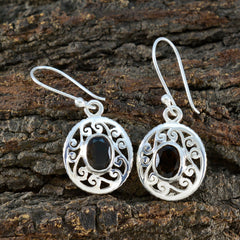 Ying Brown Classic Solitaire Dangle Earring