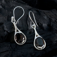 Amanda Brown Dainty Solitaire Dangle Earring