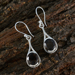 Amanda Brown Dainty Solitaire Dangle Earring