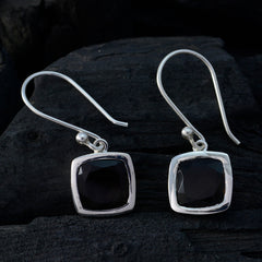Bruna Brown Dainty Solitaire Dangle Earring
