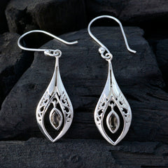 Camila Brown Dainty Solitaire Dangle Earring