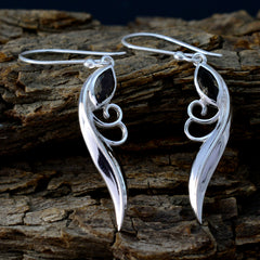 Cecilia Brown Delicate Solitaire Dangle Earring