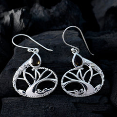 Clara Brown Dainty Solitaire Dangle Earring