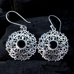 Nella Brown Tiny Solitaire Dangle Earring