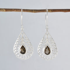 Daniela Brown Featherlight Solitaire Dangle Earring