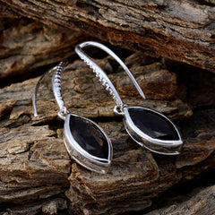 Fernanda Brown Delicate Solitaire Dangle Earring