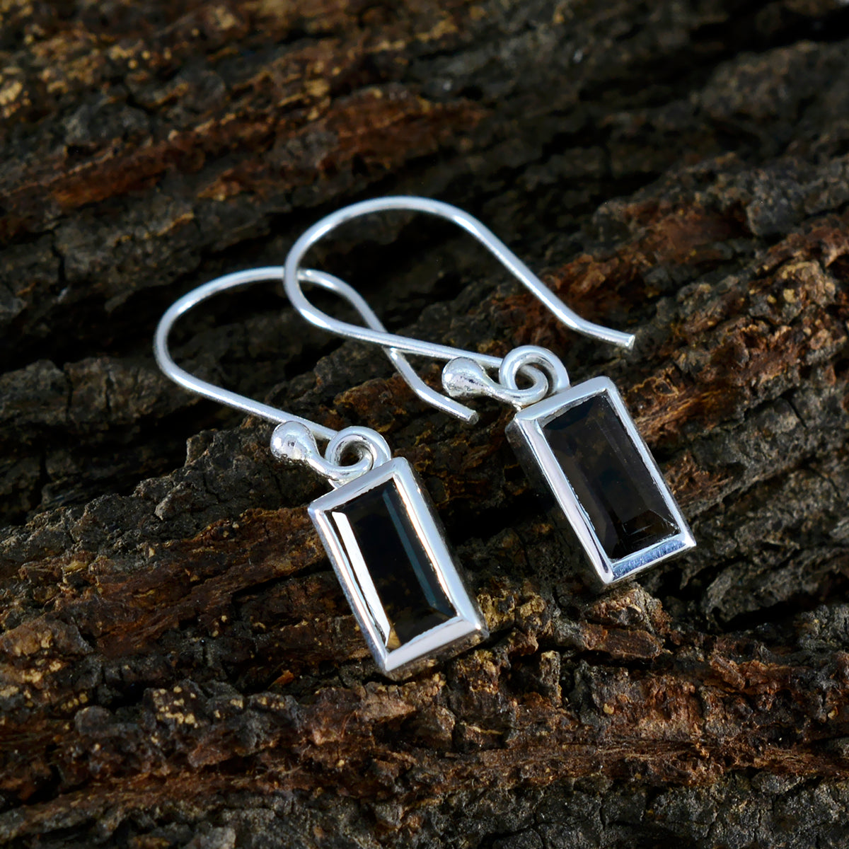 Mia Brown Dainty Solitaire Dangle Earring