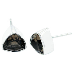 Laura Brown Elegant Solitaire Stud Earring