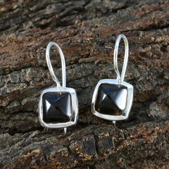 Dayana Brown Tiny Solitaire Dangle Earring