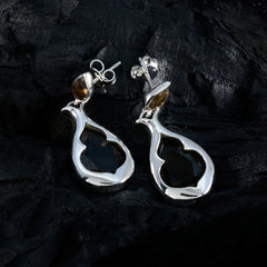 Isabelle Brown Edgy Toi et Moi Stud Earring
