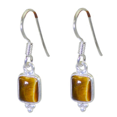 Mariana Brown Elegant multiple Dangle Earring Tiger Eye Brown Dangle