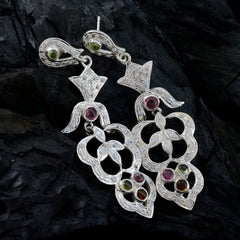 Natcha multicolor Edgy multiple Stud Earring