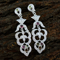 Natcha multicolor Edgy multiple Stud Earring