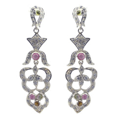 Natcha multicolor Edgy multiple Stud Earring