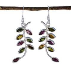 Alice multicolor Versatile multiple Dangle Earring Tourmaline multicolor Dangle