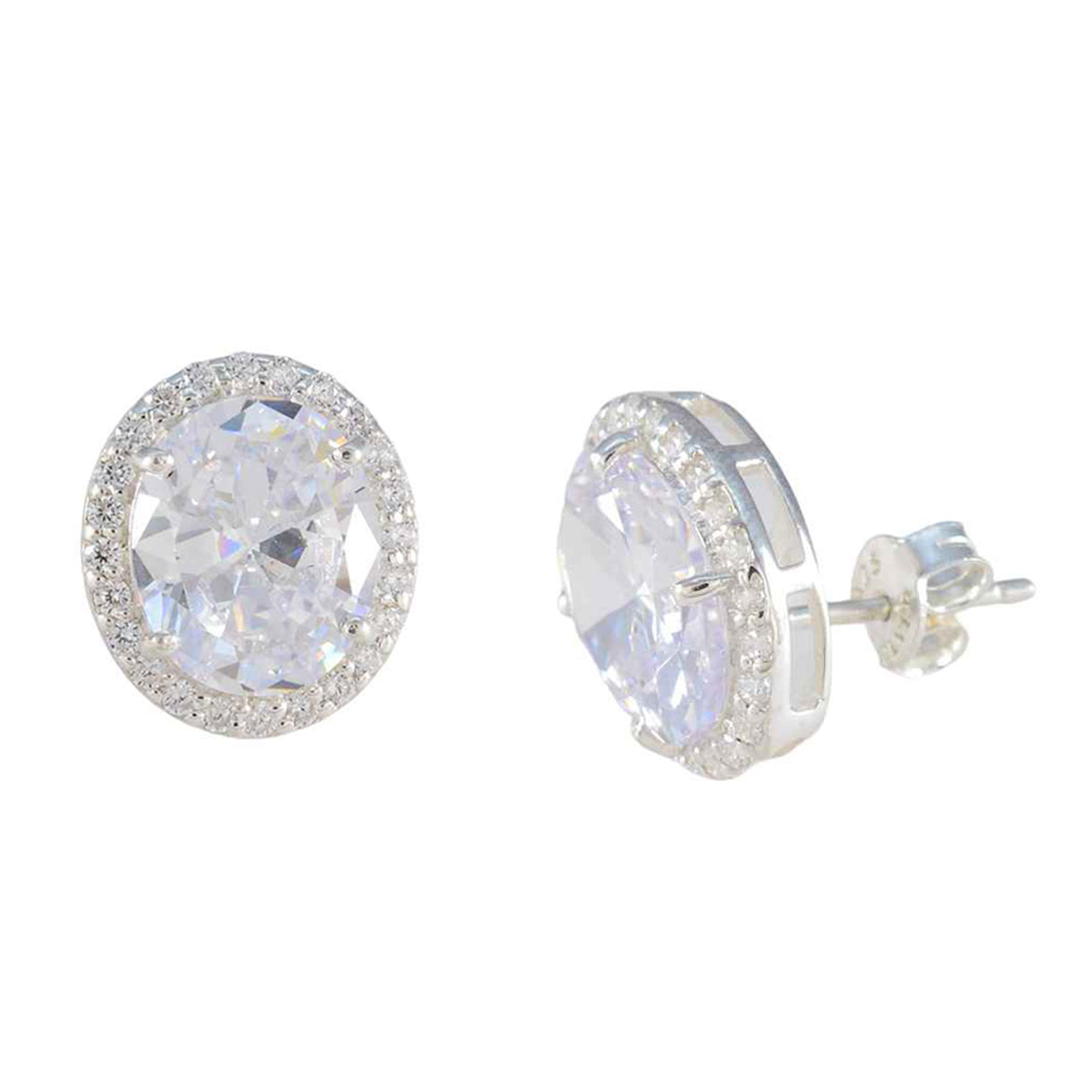 Grace White Tiny multiple Stud Earring