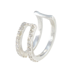 Patricia White Elegant multiple Stud Earring Cubic Zirconia White Stud
