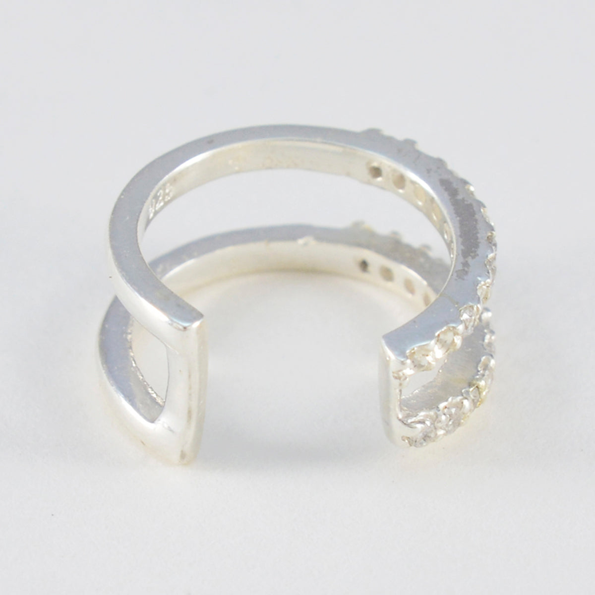 Patricia White Elegant multiple Stud Earring