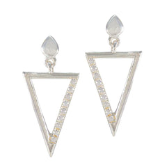 Eva White Dainty multiple Stud Earring