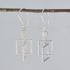 Agustina White Featherlight multiple Dangle Earring