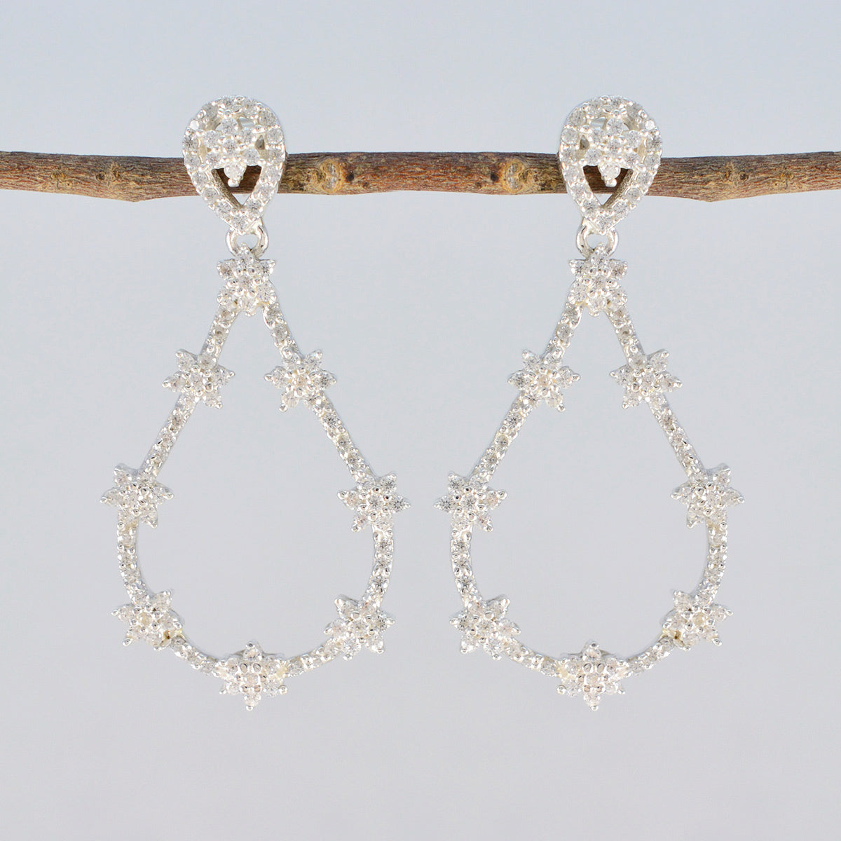 Andrea White Classic multiple Stud Earring