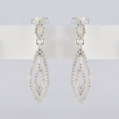 Bruna White Dainty multiple Stud Earring