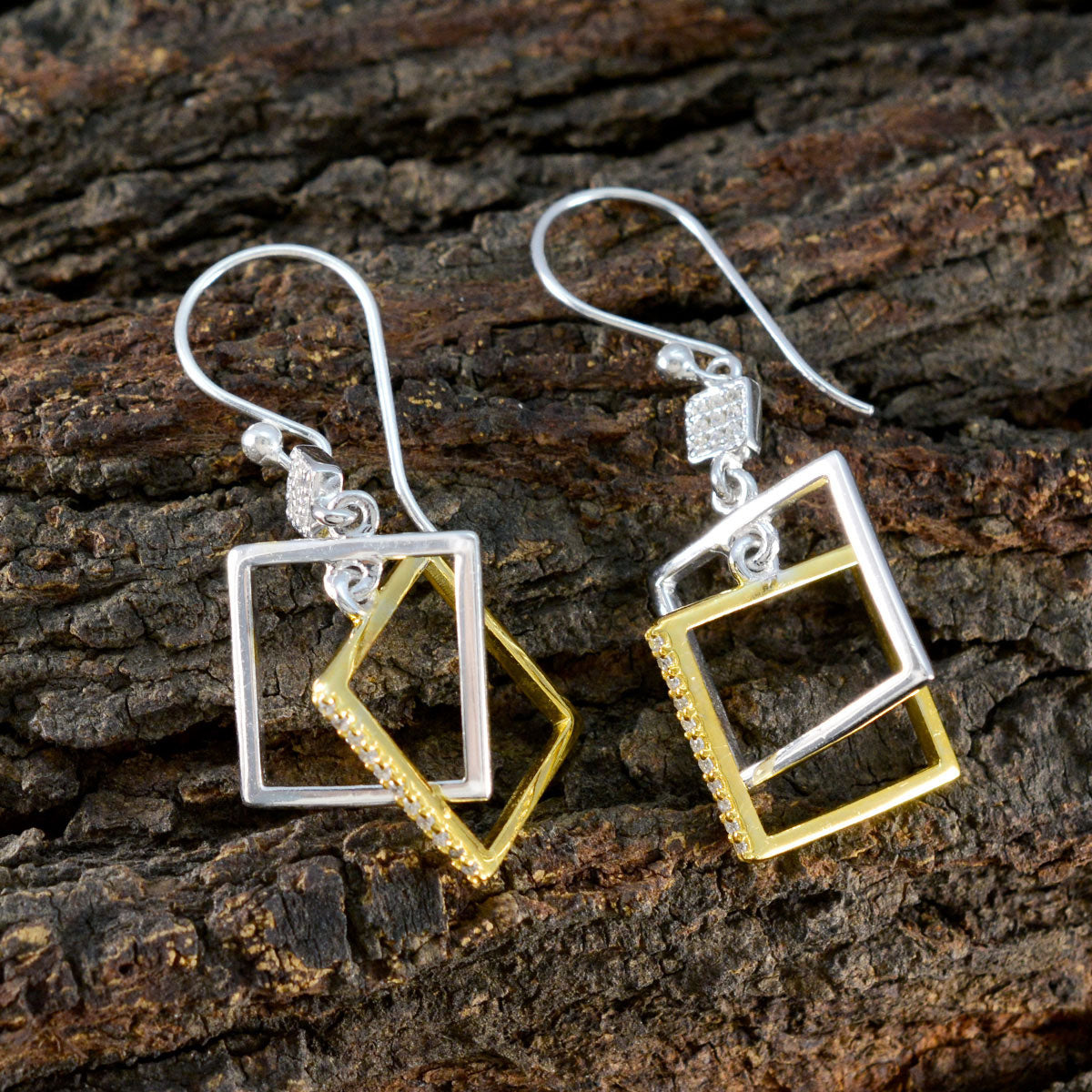 Alejandra White Featherlight multiple Dangle Earring