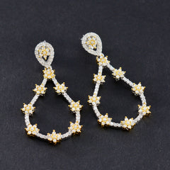 Ángeles White Classic multiple Stud Earring