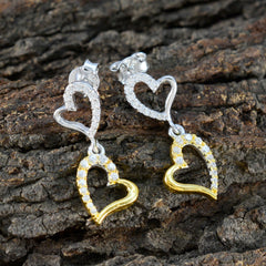 Cecilia White Elegant multiple Stud Earring